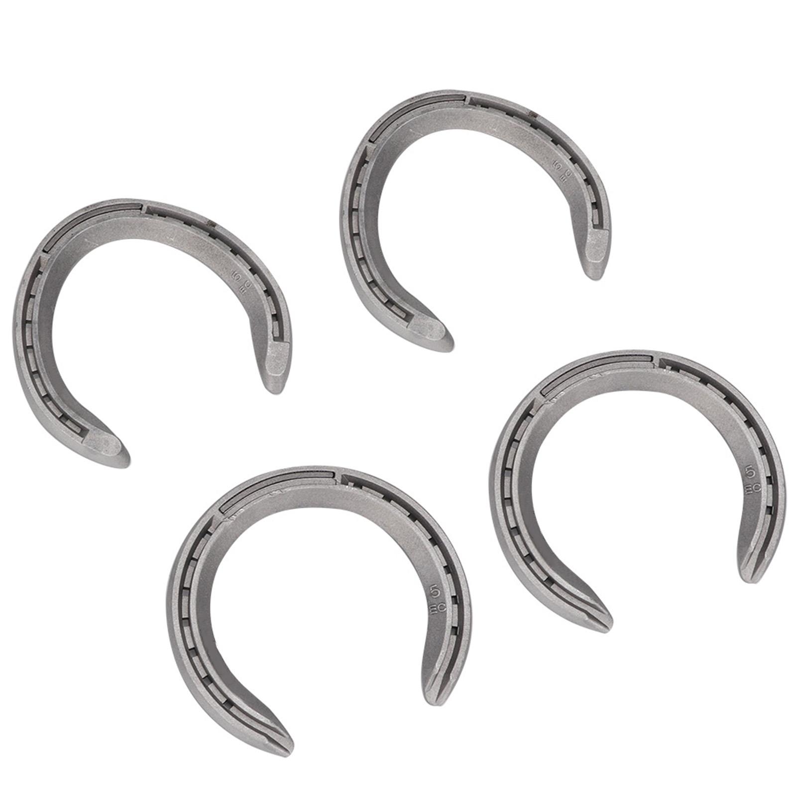 

4Pcs Aluminium Alloy Horseshoe Kit Horse Riding Tool Equipment AccessoriesType 5