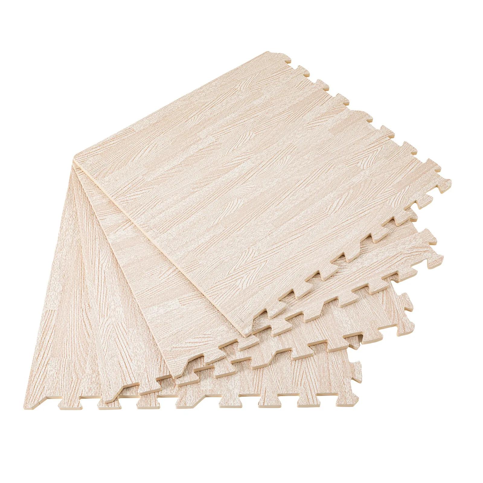 25 шт. Коврик-пазл для упражнений Пена ЭВА Соединяющиеся напольные плитки Нескользящий коврик Спортзал United States