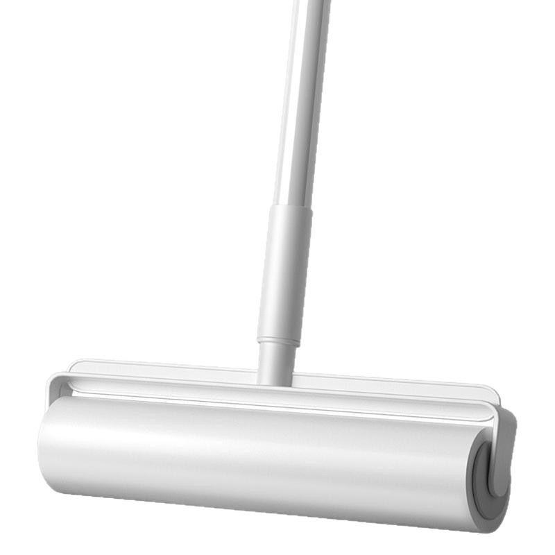 Large Household Retractable Lint Roller with Long Handle and Lid
