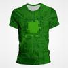 3D Print Motherboard CPU Processor Line Circuit Board T Shirt for Men Full Print Graphic