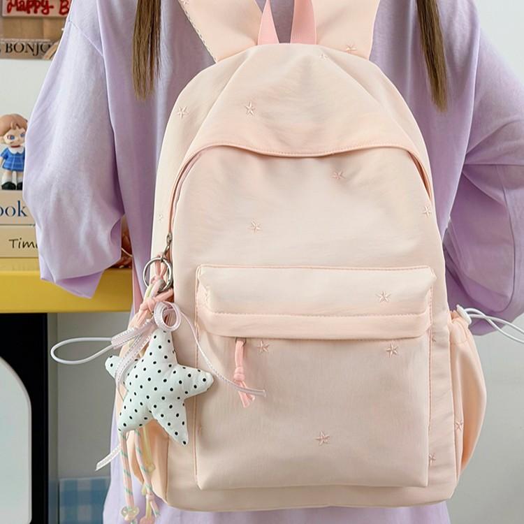 Schoolbag Wholesale Schoolbag Female Junior High School Student Japanese Backpack Female Soft Sister Cute Large Capacity Primary School Student