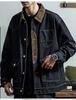 Men's Handsome Korean Style Loose Denim Jackets for Spring and Autumn