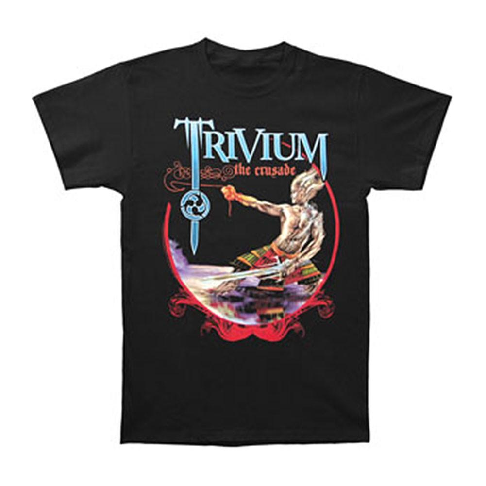 Men s Trivium Hero 07 Tour T-Shirt Mens Womens Tees Top  Black S