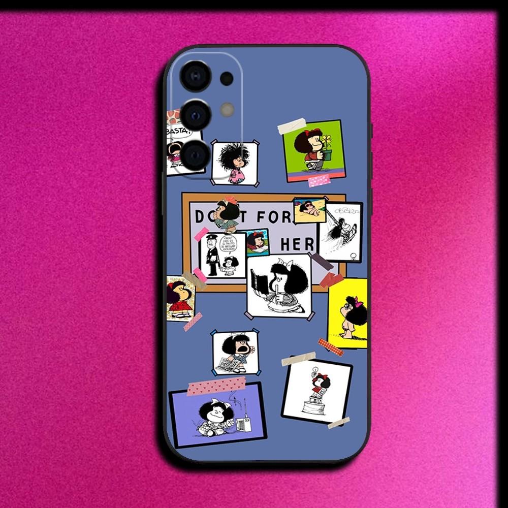 

Anime M-Mafalda Phone Case For Samsung S25,S24,S21,S22,S23,S30,Ultra,S20,Plus,Fe,Lite,Note,10,9,5G Black Cover Samsung S205G