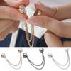 Multi-Function Magnetic Clothing Clip with Chain Metal Buttons Clip Clothes Scarf Trouser Legs Cuff Fixing Magnet Buckles