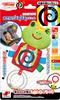 Joy Palette Gestreiftes Ausflippendes Maskottchen