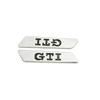for Volkswagen VW GTI MK5 Passat Polo Golf 3 Jetta Tiguan Beetle Touran Metal Car Side Emblem Fender Badge Bumper Strip Stickers gr2