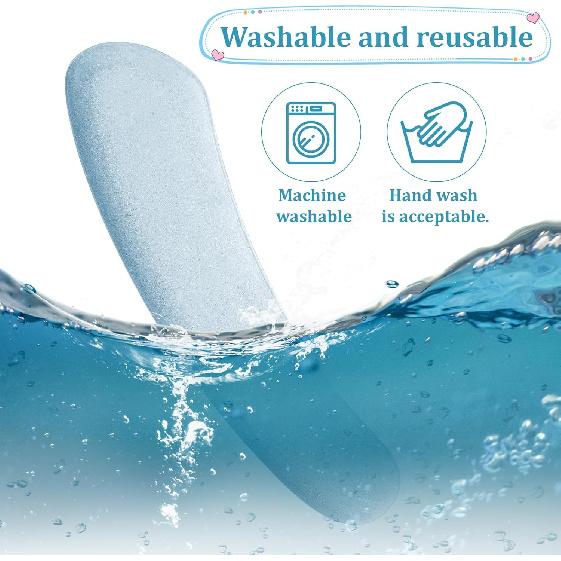 Toilet Seat Cover, Thick and Elastic Bathroom Toilet Seat Cushion Soft Polyester Fiber Sponge Cushioned Lid Cover, Non-Slip Washable Reble Comfort