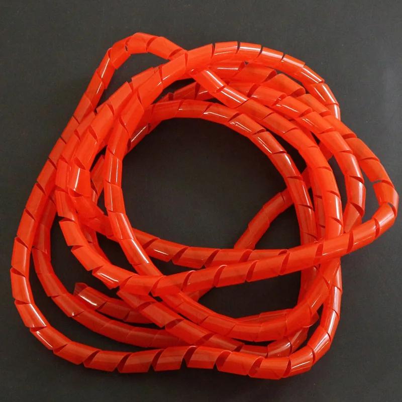 PE 4/5/6/8/10/12/14/16 /18 To 30mm Cable Tie Wire Winding Pipe Spiral Wrapping Bands Organizer Sheath Tube Sleeve Harness Hose