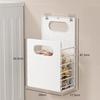Home Dirty Clothes Basket Household Hanging Washing Clothes Basket Bathroom Foldable Non Perforated Mouth Storage Basket