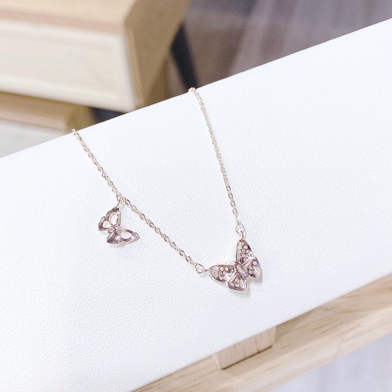 Necklaces for Women Korean Fashion Sexy Female Clavicle Chain Jewelry Butterfly Mori Girl's Collarbone Necklace