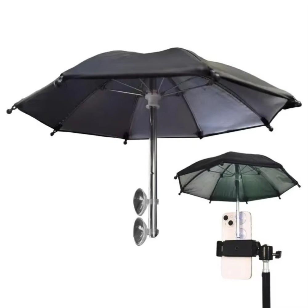 

Sun Anti-Glare Mobile Phone Parasol Car Visor Sunshade Sucker Holder New Phone Umbrella чорний
