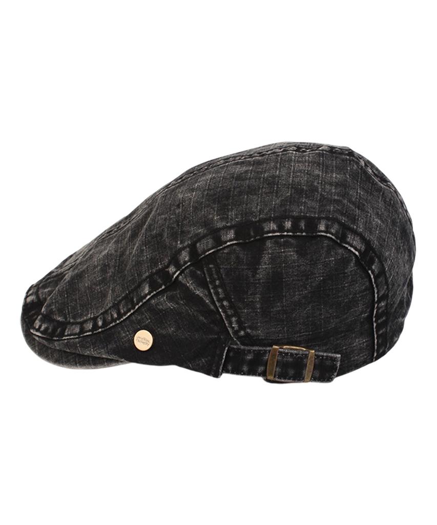 Yunibeosyeolkemiseuteuli Hard Washing Logo Black Hunting Cap