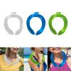 Reusable Neck Cold Cooler Cold Ice Pack Wraps Neck Cooling Tube for Camping