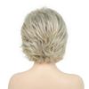 Synthetic Blonde Wigs with Bangs Natural Wig for Women Short Bob Straight Hair Wigs Female Cosplay Halloween Costume Lady Wig