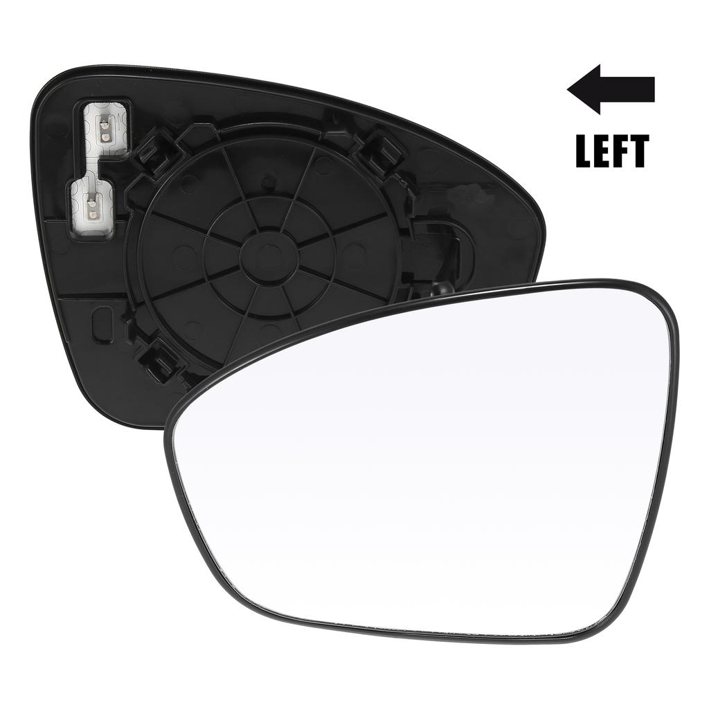 X Autohaux Left Right Side Car Rearview Mirror Glass for Nissan Sentra 20-21 Heated Mirror Glass Replacement with Backing Plate