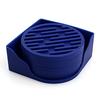 Set di sottobicchieri in silicone Scatola portaoggetti in silicone Sottobicchieri anti-caldo per caffè Sottobicchieri neri