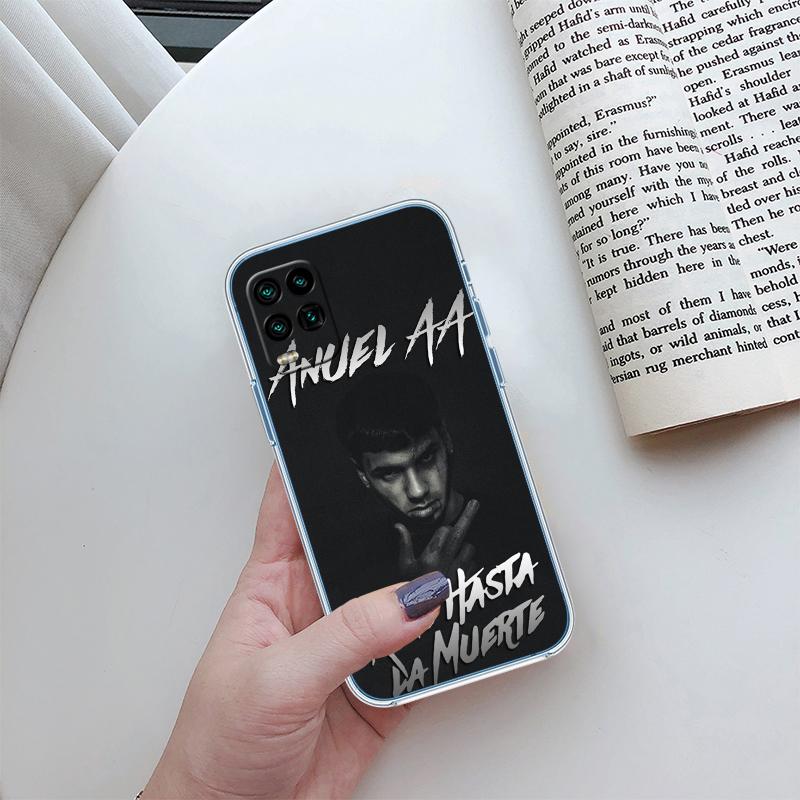 RP6 Anuel AA Transparente Handyhülle für Samsung Galaxy A04 A04S A14 A23 A34 A54 M23 M33 M52 M53