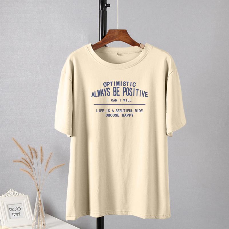 Shellsuning Oversized Letter Printed Couple Clothes Summer New Casual Vintage Short Sleeves Basic Soft Tees Female Korean All Match Gothic Tops