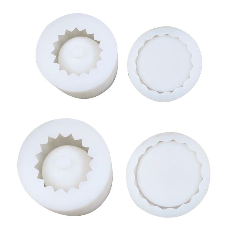 Small Flower Pot Silicone Mold Diy Succulents Concrete Flower Pot Vase Plaster Cement Clay Mold Plant Holder Mold