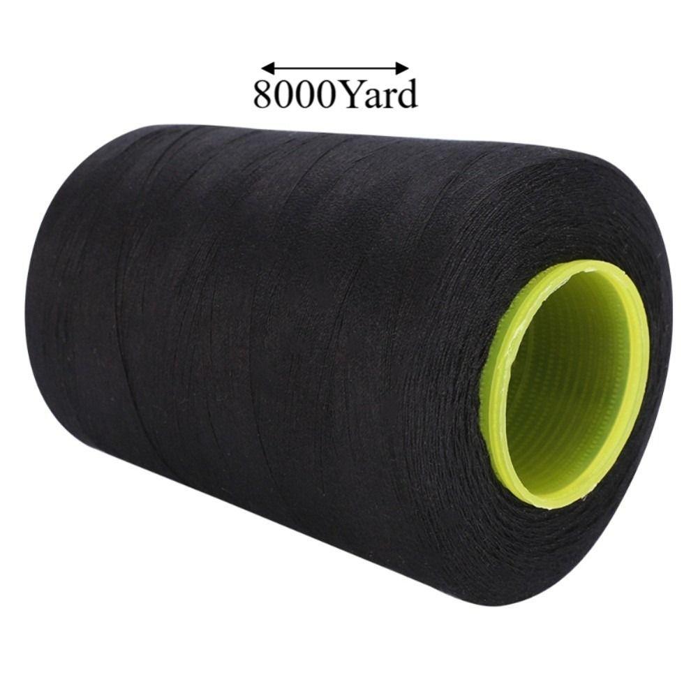1PCS 40s/2 Polyester Thread 8000 Yards All Purpose Sewing Thread For Serger & Overlock