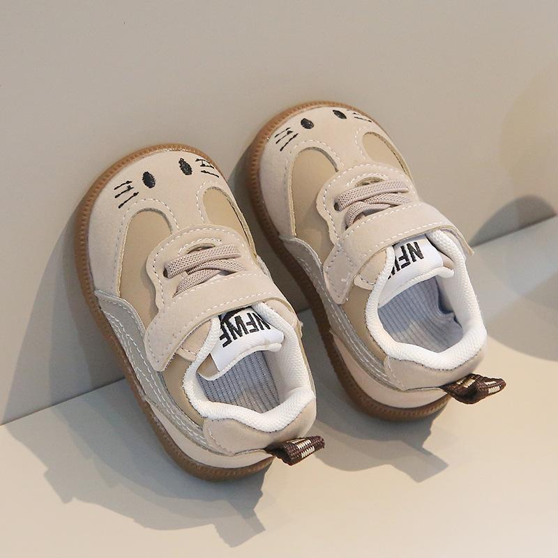 

Весенне-осенняя детская обувь для малышей, мультяшная, водонепроницаемая, детская обувь, обувь для младенцев, детская обувь для мальчиков и девочек, милые кеды, нескользящие 19