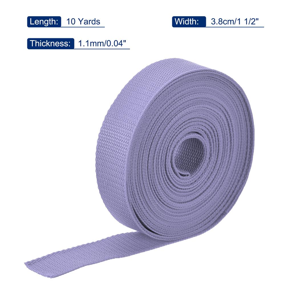 38mm 10Yards  Polypropylene Webbing Strap Belt Tape Heavyweight Strapping Band for Outdoor Tent Accessories Sewing Bag Luggage