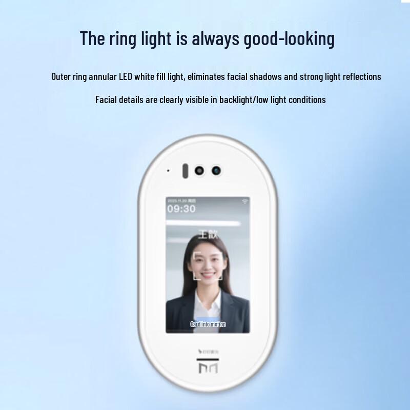 DingTalk C2 Face Recognition Access Control & Attendance System CN plug (adapter included)