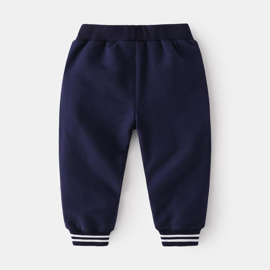 Spring New Boys' Sweatpants Korean Comfortable Slacks Trendy and Energetic English Smiley Pants