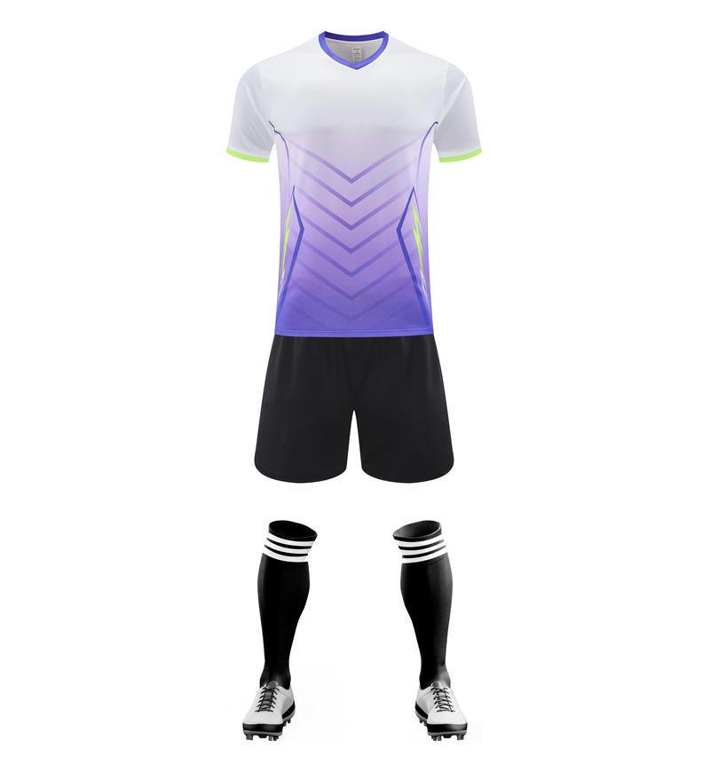 Quick-Dry Soccer Kit: Men's, Women's, Youth Team Training & Competition Short-Sleeve Jersey.