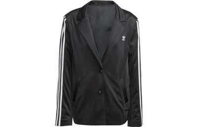 Logo-embroidered Striped Blazer IK0440