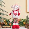 Big Santa Claus Snowman Elk Plush Doll Children Xmas Gift Xmas Tree Ornaments Merry Christmas Home New Year Party Decorations