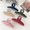 Cross Twist Simple Matte Hair Clip