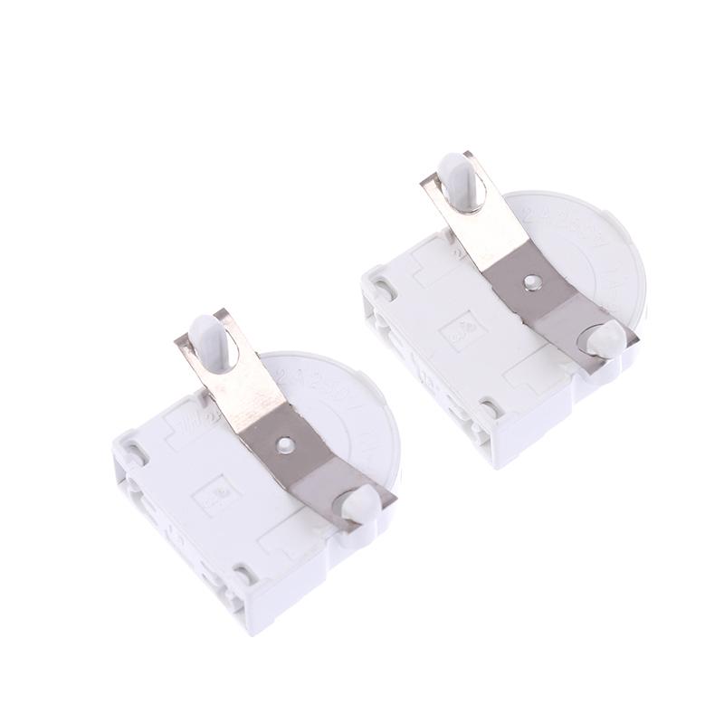 5 Stück T8/G13 Leuchtstofflampenfassung Hitzebeständige Lampenfassung Lichtröhrenhalter Lampenzubehör für Zuhause Büro Schlafzimmer