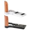Camera L Plate Bracket with Wood Hand Grip for R50V Vlog Digital Camera Photography Studio Use