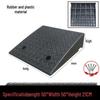 Curb and Threshold Ramp Mat - Rubber Slope for Home or Car Use