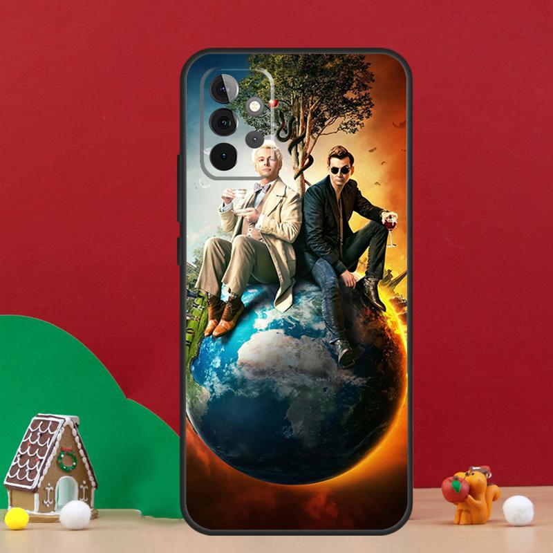 Good Omens Case For Samsung Galaxy A36 A56 A06 A13 A53 A32 A12 A22 A52 A35 A17 A16 A55 A15 A54 A34 A14