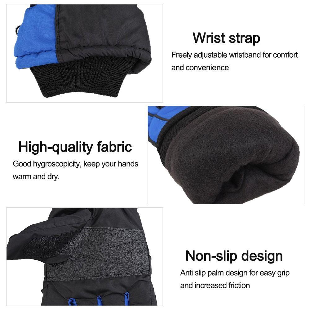 Touch Screen Snowboard Gloves Non-Slip Winter Gloves Comfortable Riding Gloves Winter Sports