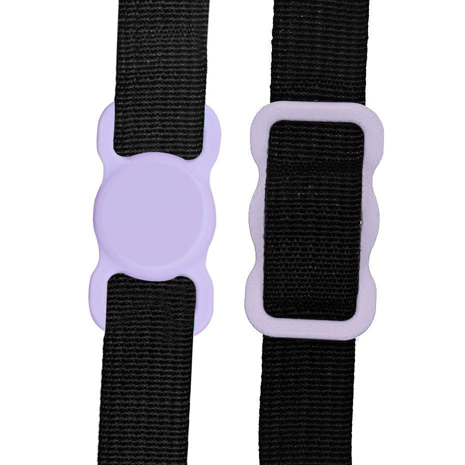 Apple AirTag 2/1 Case, for Dog Cat Collars, Anti-lost Pet Dog, Purple/Lilac
