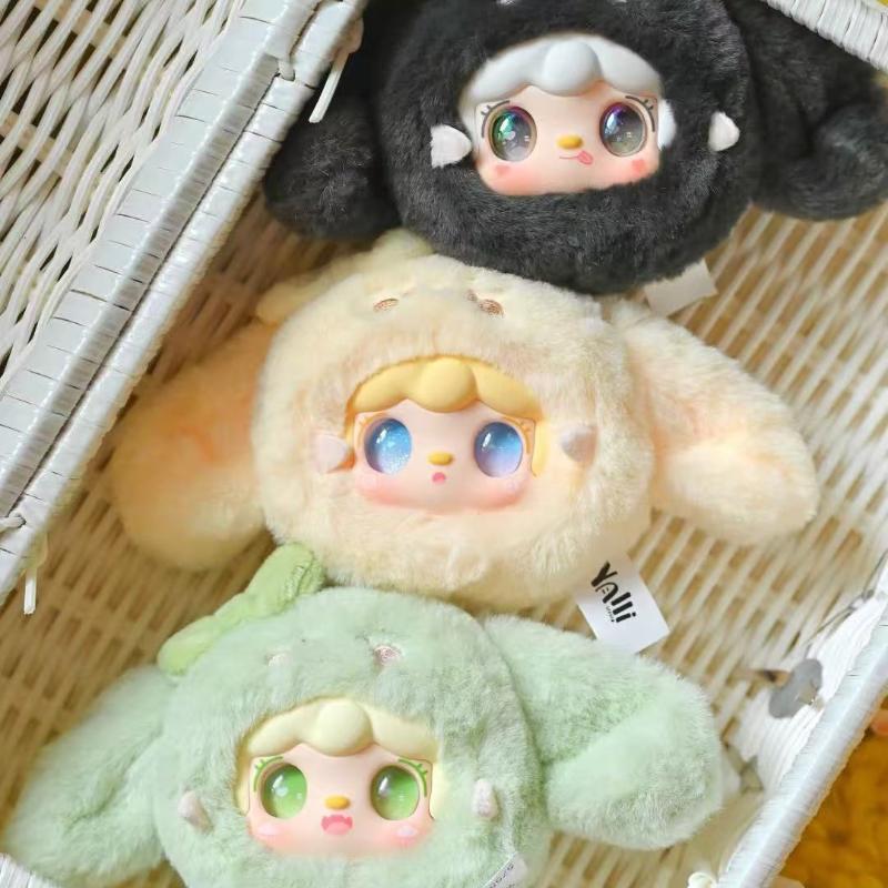 Yooki Roztomilá Králičí Série Slepá Krabička Plyšové Panenky Hračky Přívěsek Dekorace na Batoh Klíčenka Překvapení Tajemná Krabička Sběratelský Dárek