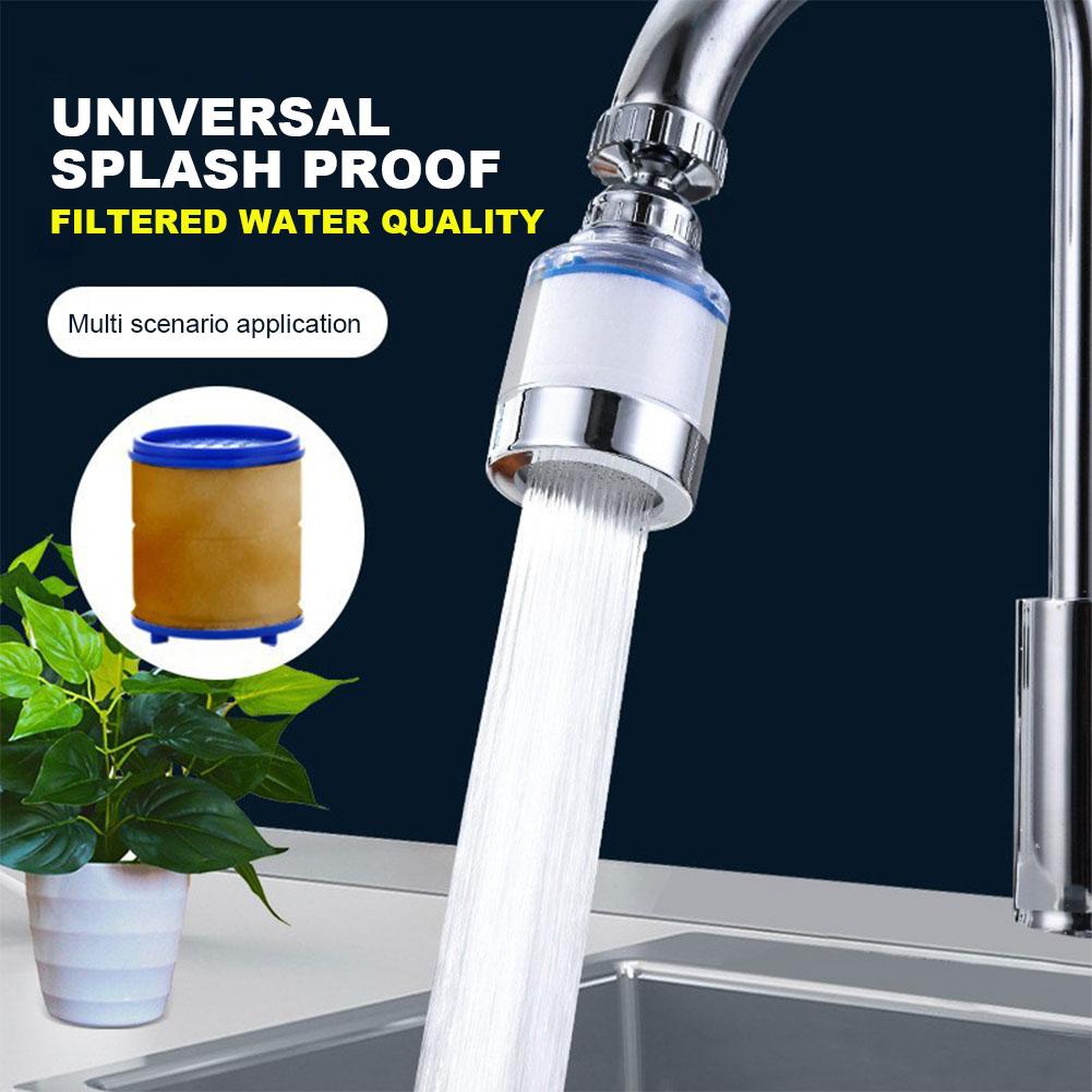 Faucet Filter Element Water Purifier Filter Remove Chlorine Heavy Metal Faucet Adapter PP Cotton Filtration for Kitchen Bathroom