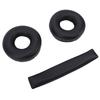Earpad Headband Protector Set Fit for WH CH520 Headphone Replacement Ear Pads Headband Cover Black