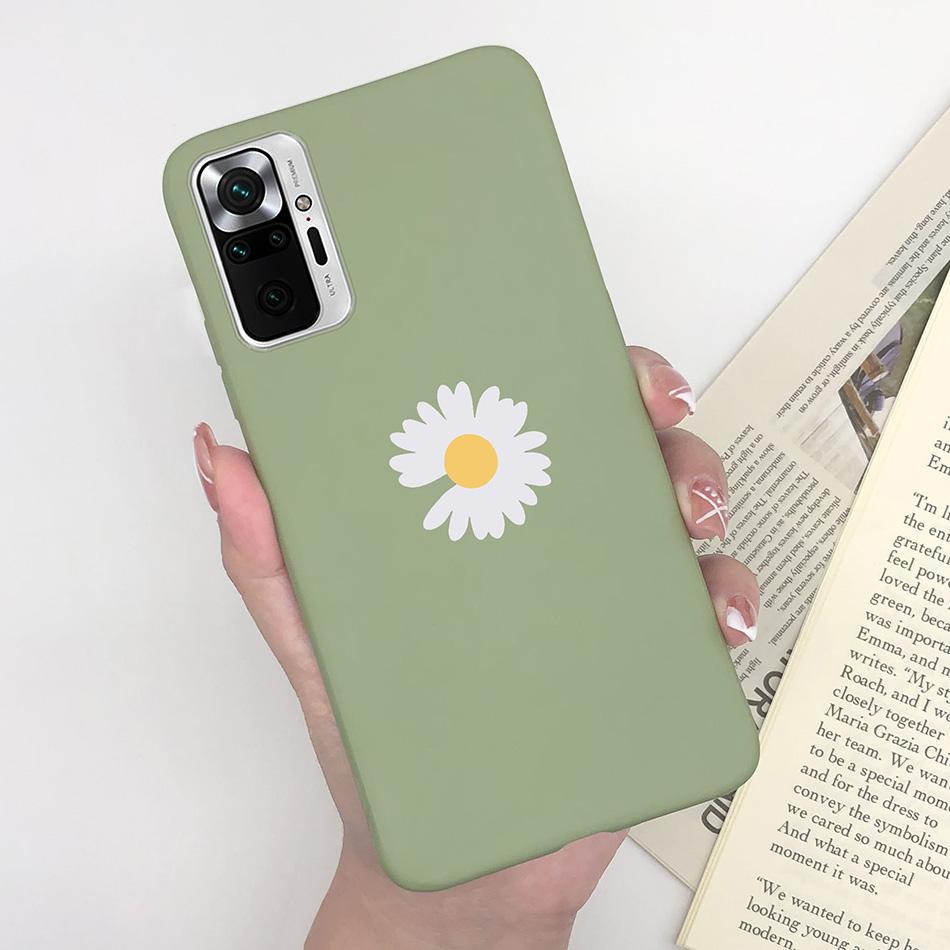 For Xiaomi Redmi Note 10 Case Love Heart Avocado Soft Silicone Cover Phone Case on Redmi Note 10S Note10 S Note 10 Pro Max Funda