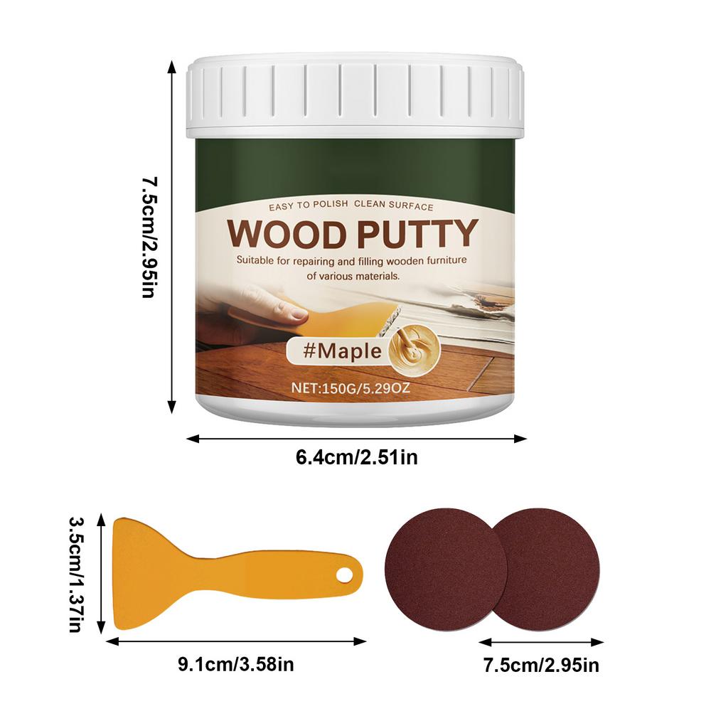 Wooden floor scratch repair long-term external wood filling wooden furniture repair kit practical dyeable wood filling