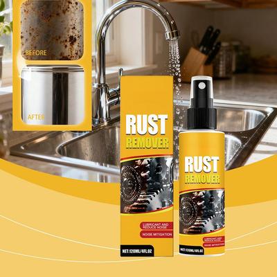 Rust Remover Cleans Metal Powerfully Removes Rust Provides Brake Eliminates Rust Noise Protection Lubricating Maintenance O N8R4