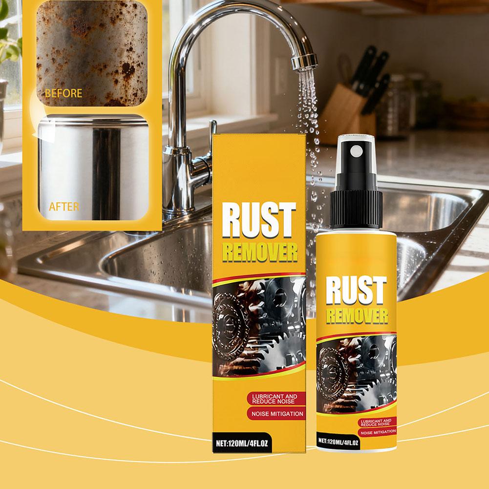 Rust Remover Cleans Metal Powerfully Removes Rust Provides Lubricating Protection Maintenance Rust Brake Oil Noise Eliminat Y0W6