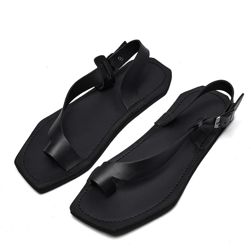Fashion Lightweight Men's Casual Slippers Outdoor Summer Sandals Men Soft Sole Comfort Flip-flops Fashion Sandals New Male Beach Shoes