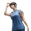 1:64 People Figures Mini Figurines Collectibles Female Farmer Figurine Basket Carrying