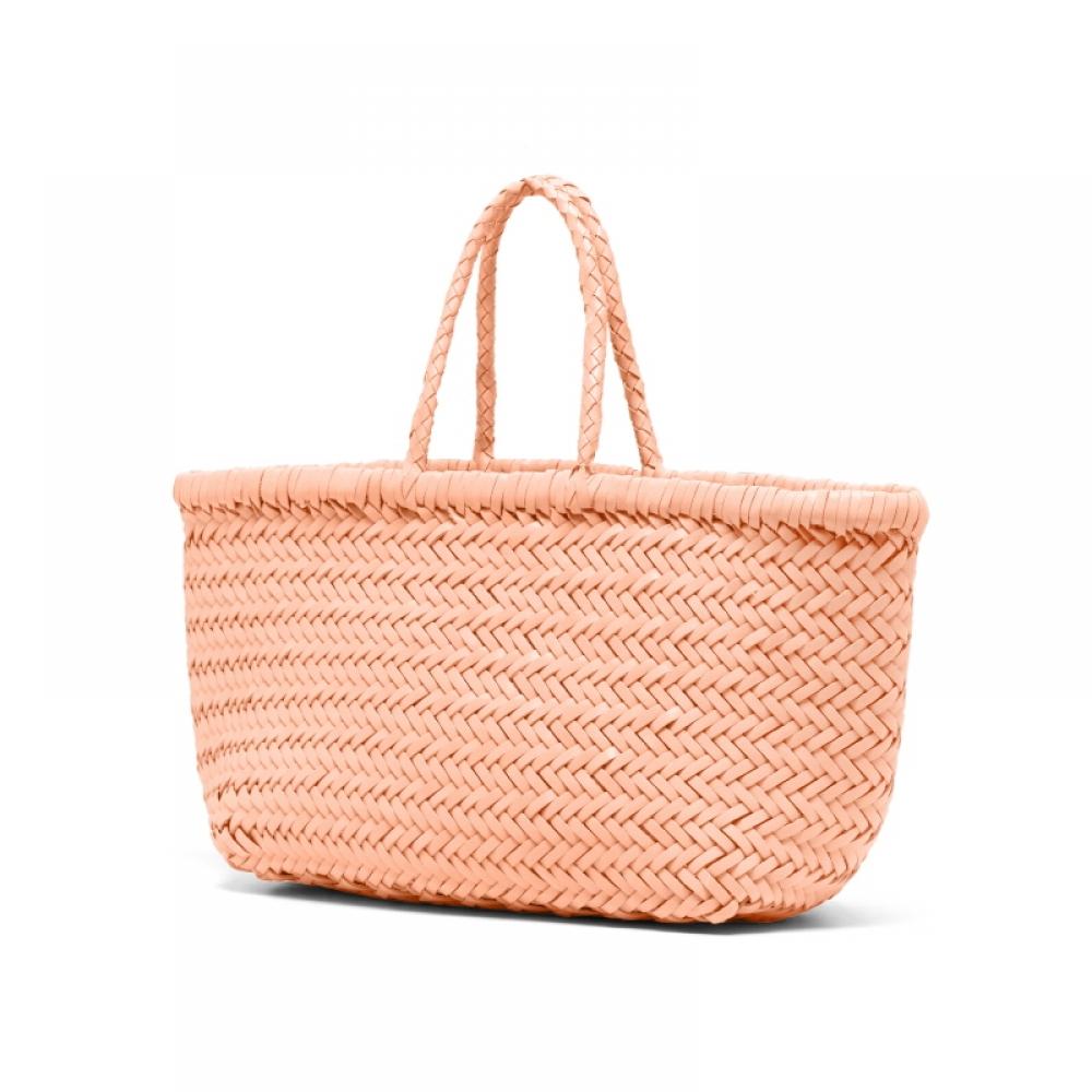 Dragon Diffusion 8811 Pastel Pink Bamboo Triple Jump Small Tote Bag