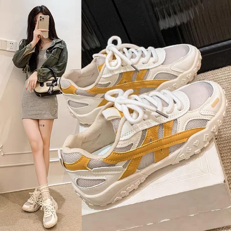 Dad Shoes Women's Summer Mesh Breathable Mesh Shoes Casual Versatile Sports Shoes